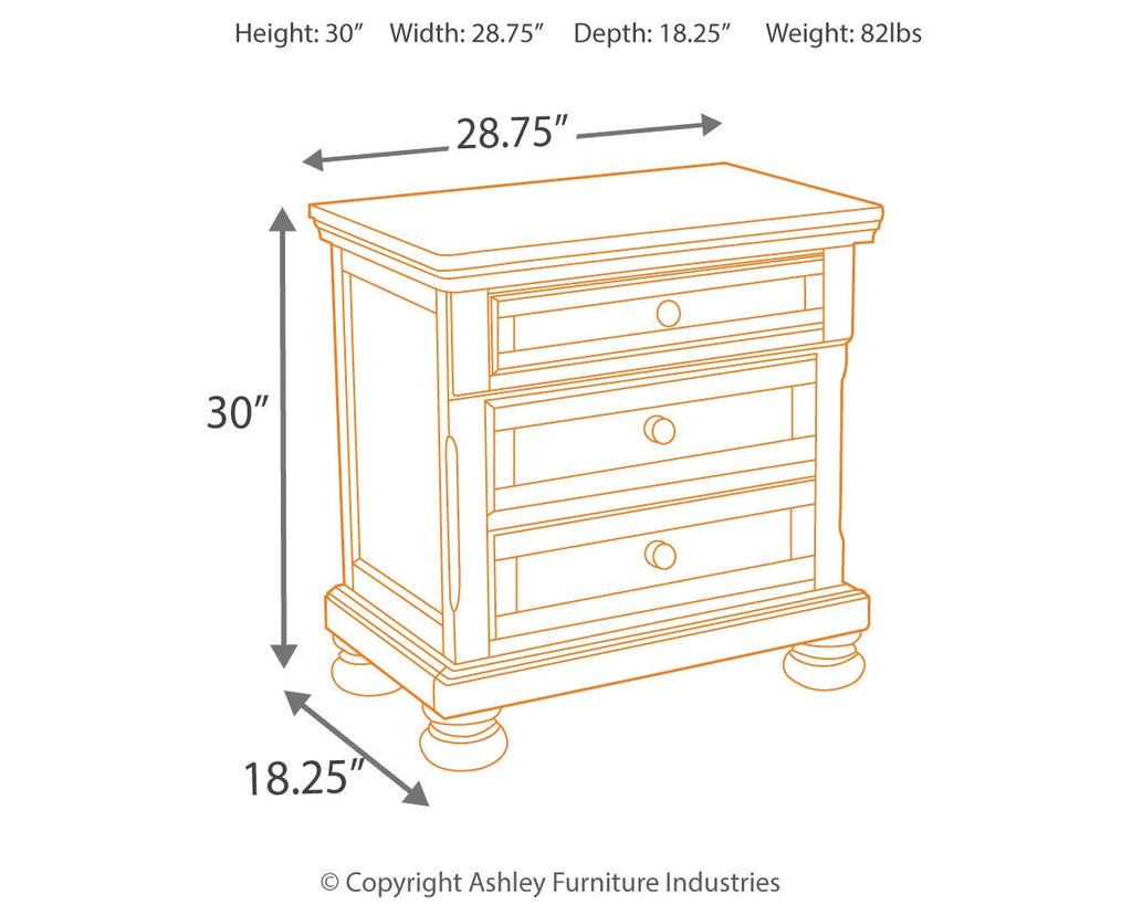 Porter Rustic Queen Sleigh Storage Bedroom Set, Brown