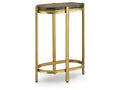 Porterville Gold Accent Table