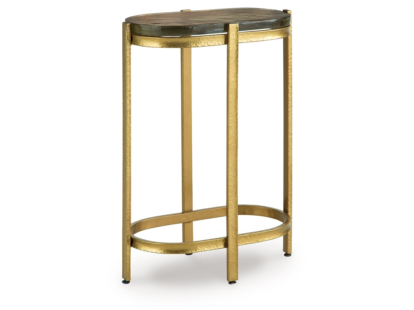 Porterville Gold Accent Table