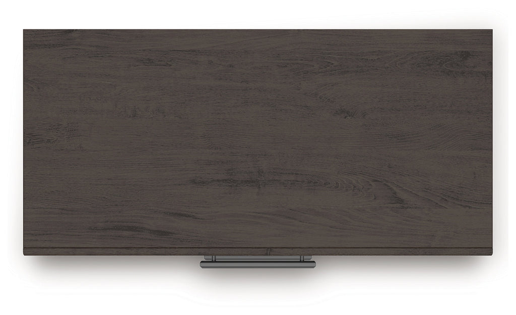 Prendonea Full Panel Bed, Dresser, Mirror, Chest and Nightstand, Charcoal