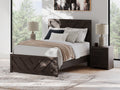 Prendonea Charcoal Full Panel Youth Bed