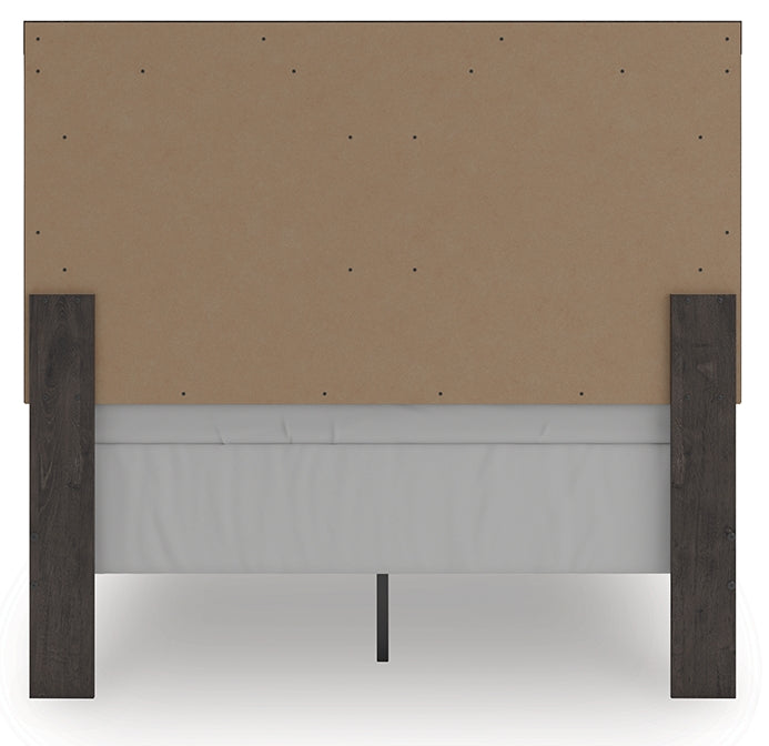 Prendonea Charcoal Full Panel Youth Bed