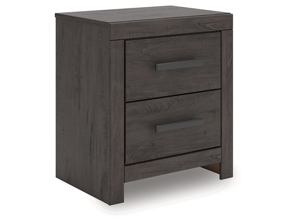 Prendonea Charcoal Nightstand