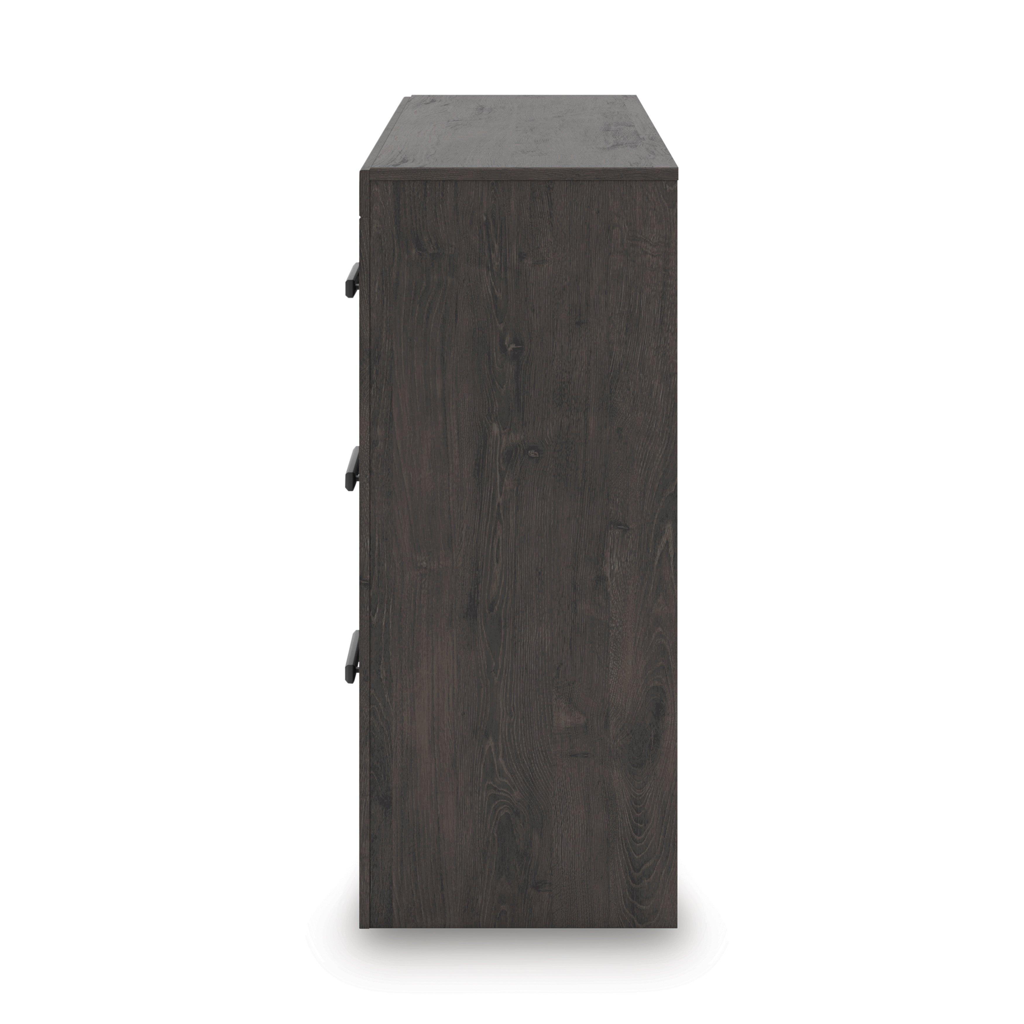 Prendonea Queen Panel Bed, Dresser, Mirror, Chest and Nightstand, Charcoal