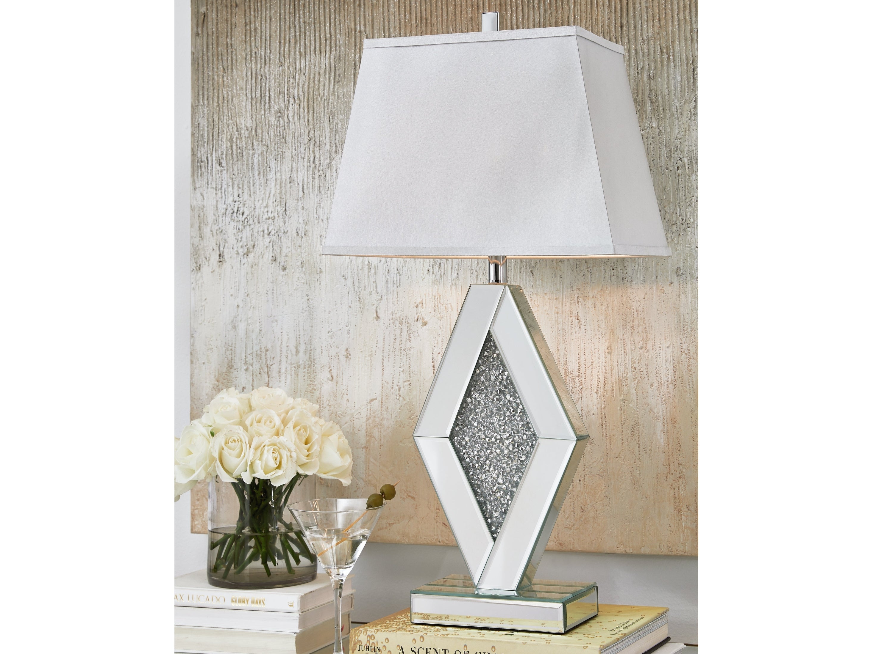 Prunella Silver Table Lamp (Set of 2)