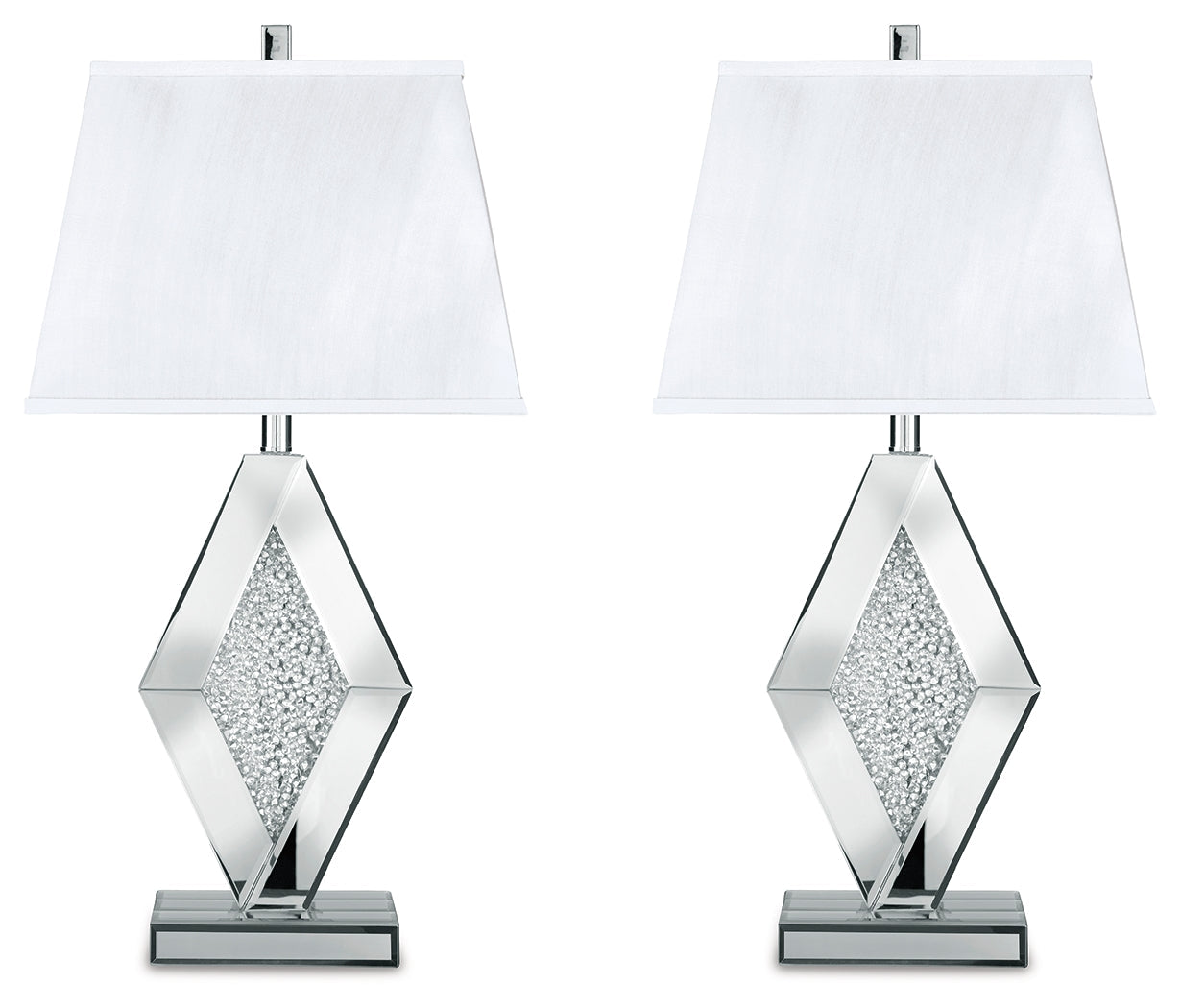 Prunella Silver Table Lamp (Set of 2)