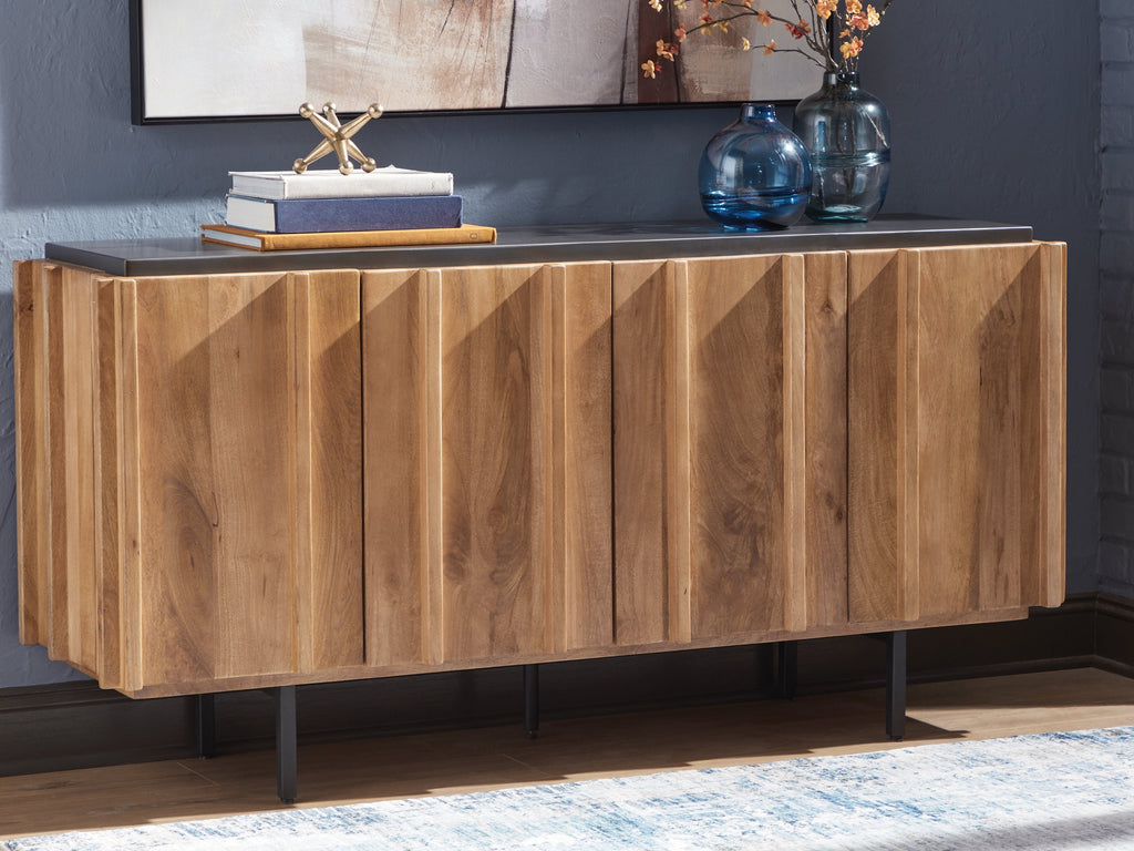Quintavious Brown/Charcoal Accent Cabinet