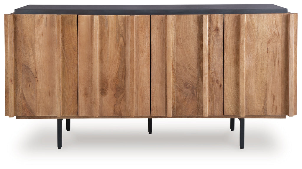 Quintavious Brown/Charcoal Accent Cabinet