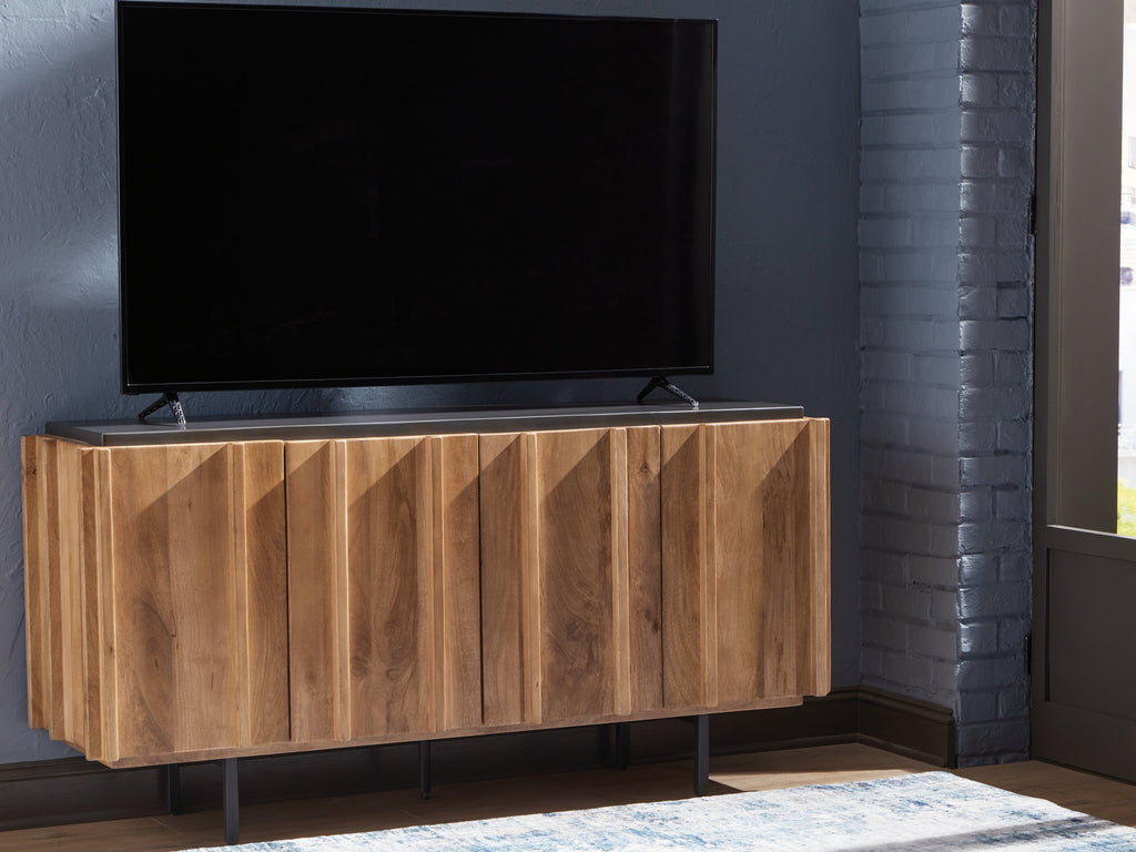 Quintavious Brown/Charcoal Accent Cabinet