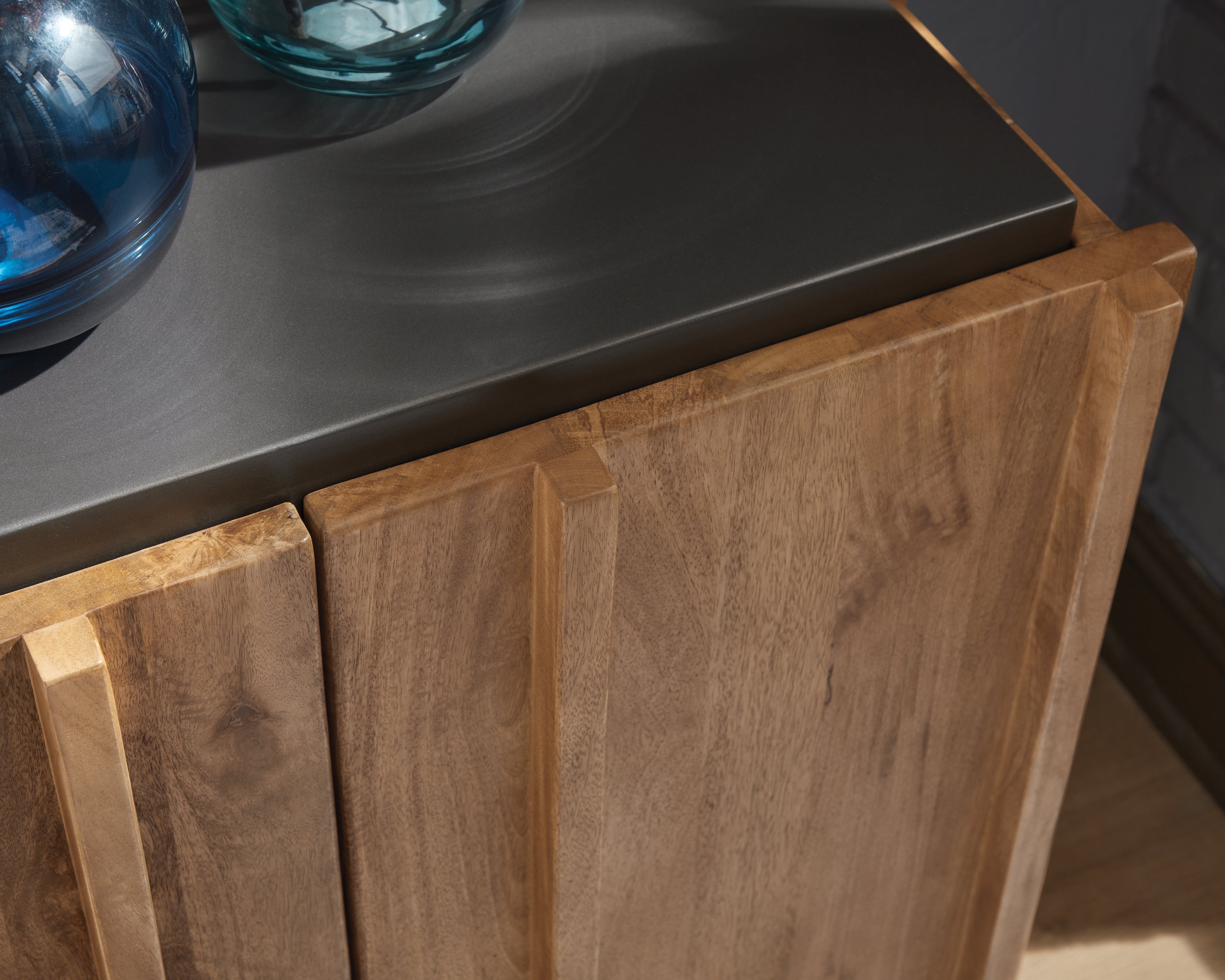 Quintavious Brown/Charcoal Accent Cabinet