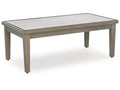 Rainier Ranch Brown/Beige Outdoor Coffee Table