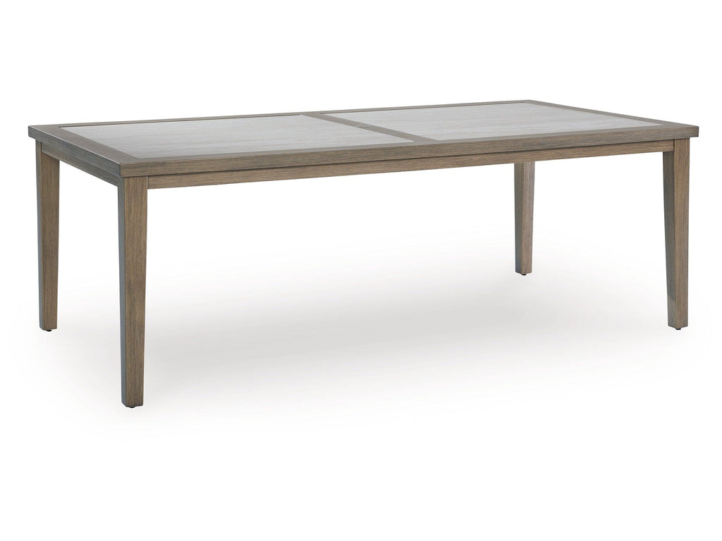 Rainier Ranch Brown/Beige Outdoor Dining Table