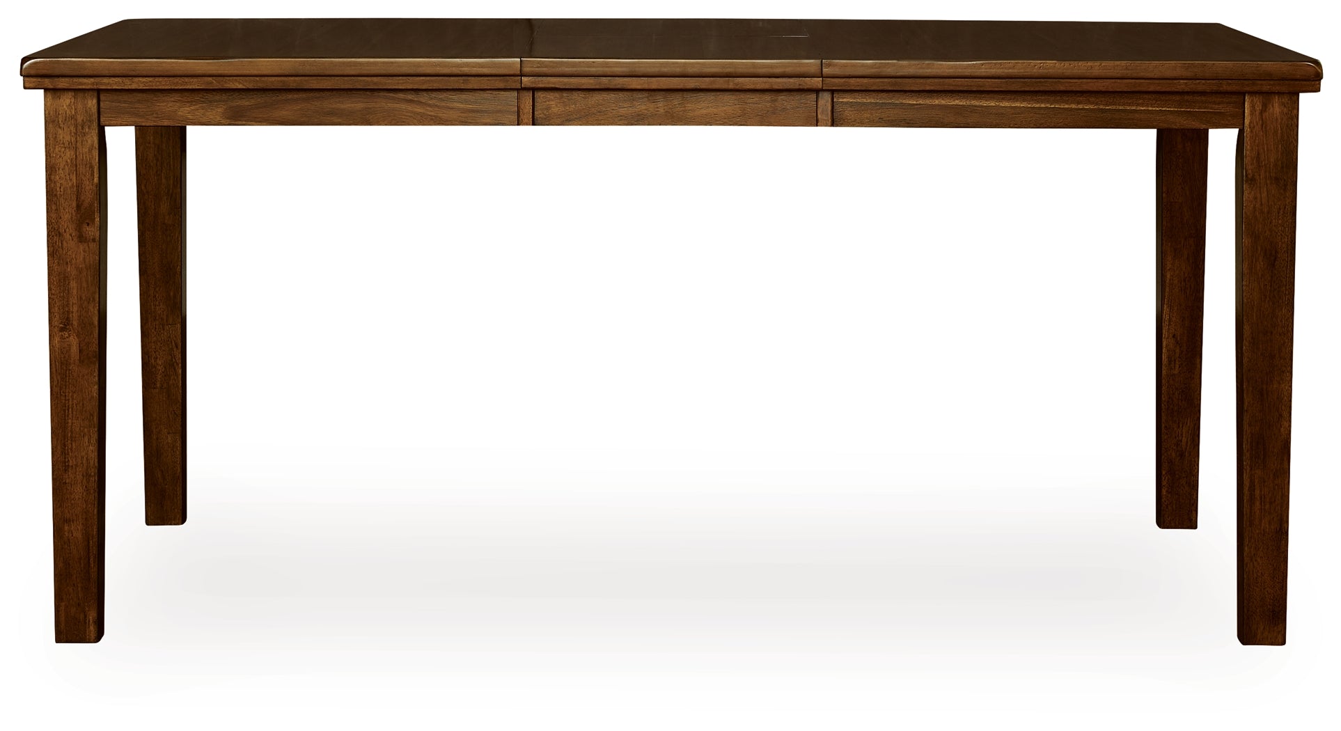 Ralene Medium Brown Counter Height Dining Table and 6 Barstools