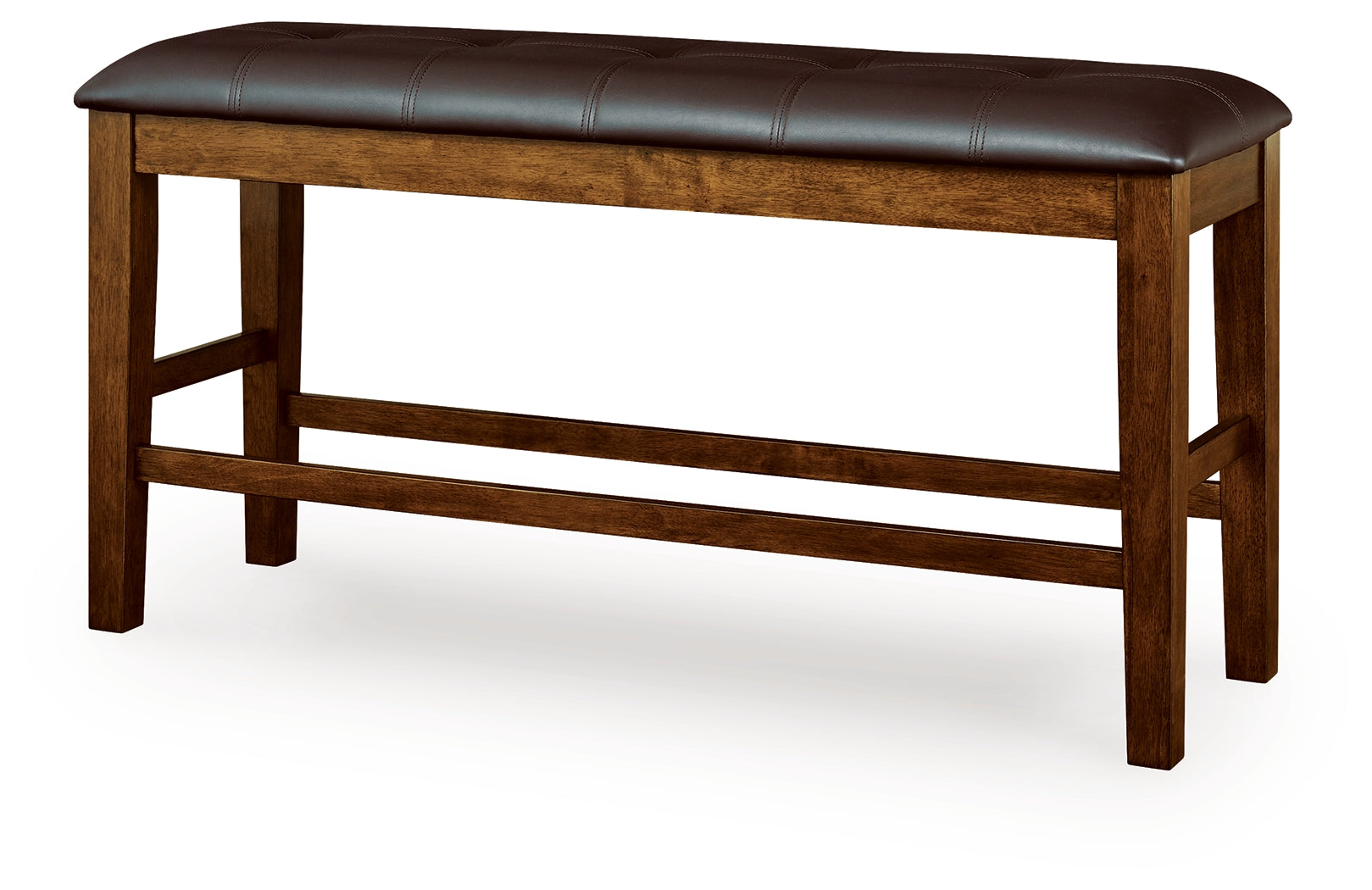 Ralene Medium Brown DBL Counter UPH Bench (1/CN)
