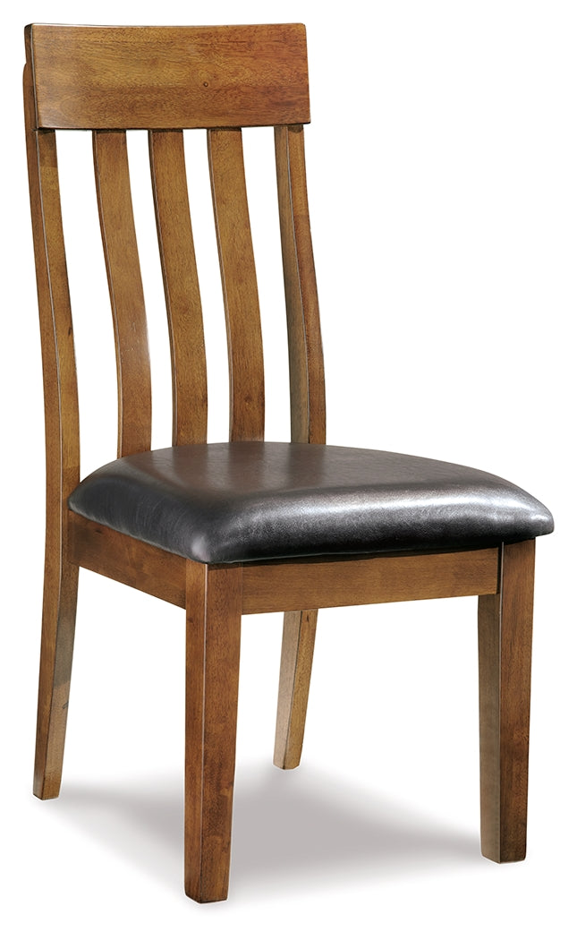Ralene Medium Brown Dining Table and 2 Chairs and Bench