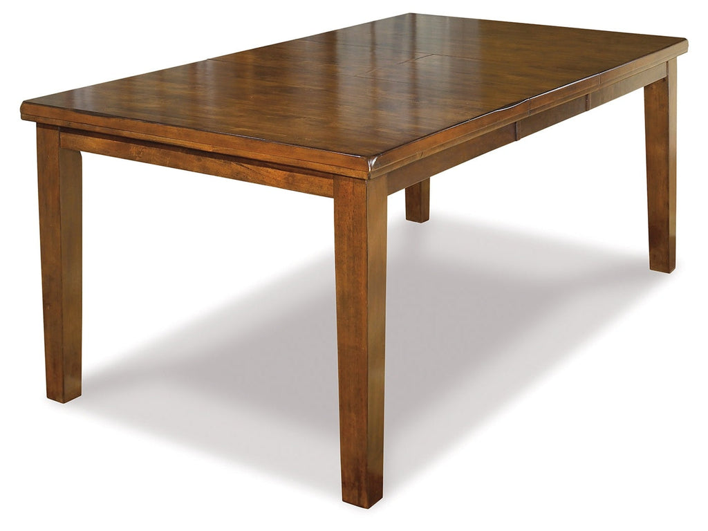 Ralene Medium Brown Dining Table w/ Butterfly Extension