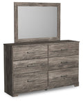Ralinksi Gray Dresser and Mirror