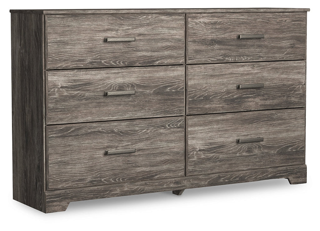 Ralinksi Gray Dresser and Mirror