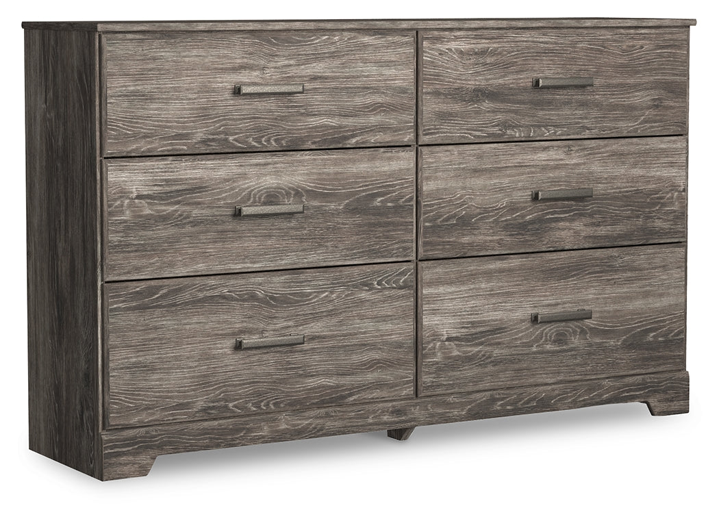 Ralinksi Gray Dresser and Mirror