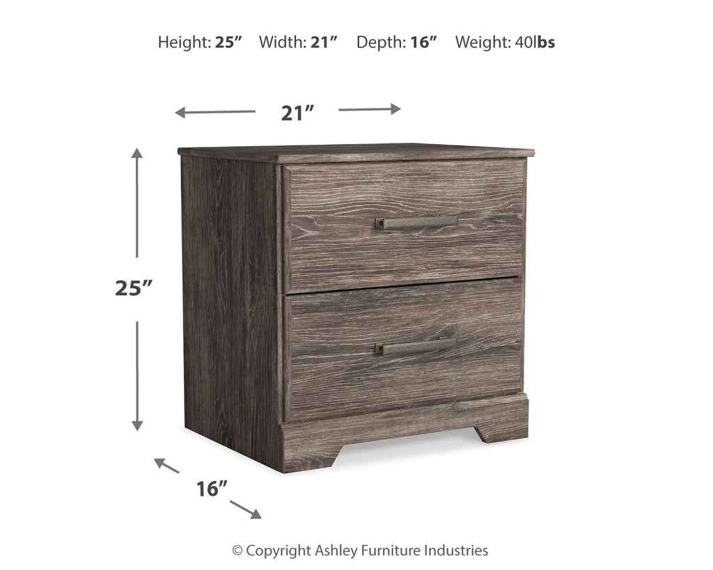 Ralinksi Full Panel Bedroom Set, Gray
