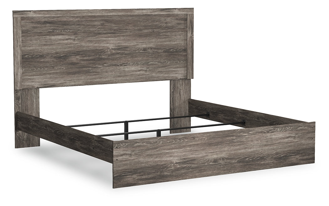 Ralinksi Gray King Panel Bed