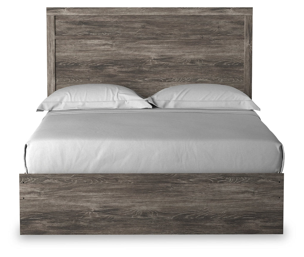 Ralinksi Gray Queen Panel Bed & Dresser & Mirror & & Nightstand