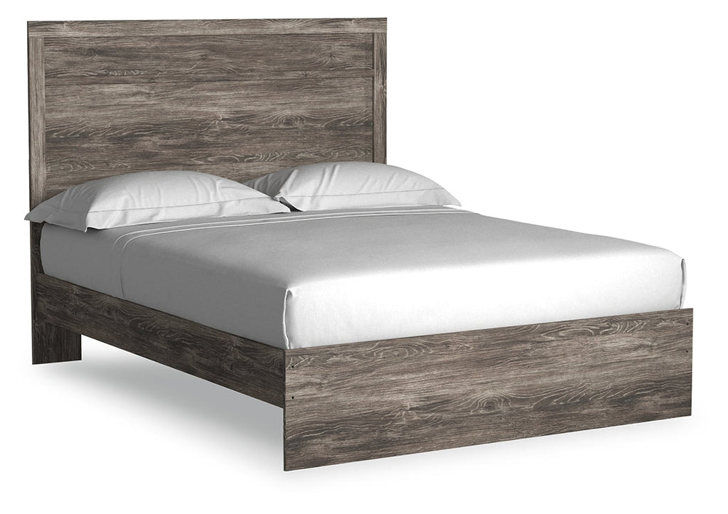 Ralinksi Gray Queen Panel Bed & Dresser & Mirror & & Nightstand