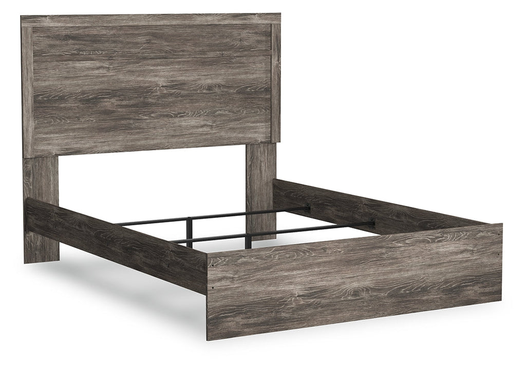 Ralinksi Gray Queen Panel Bed & Dresser & Mirror & & Nightstand