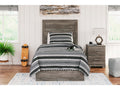 Ralinksi Gray Twin Panel Youth Bed