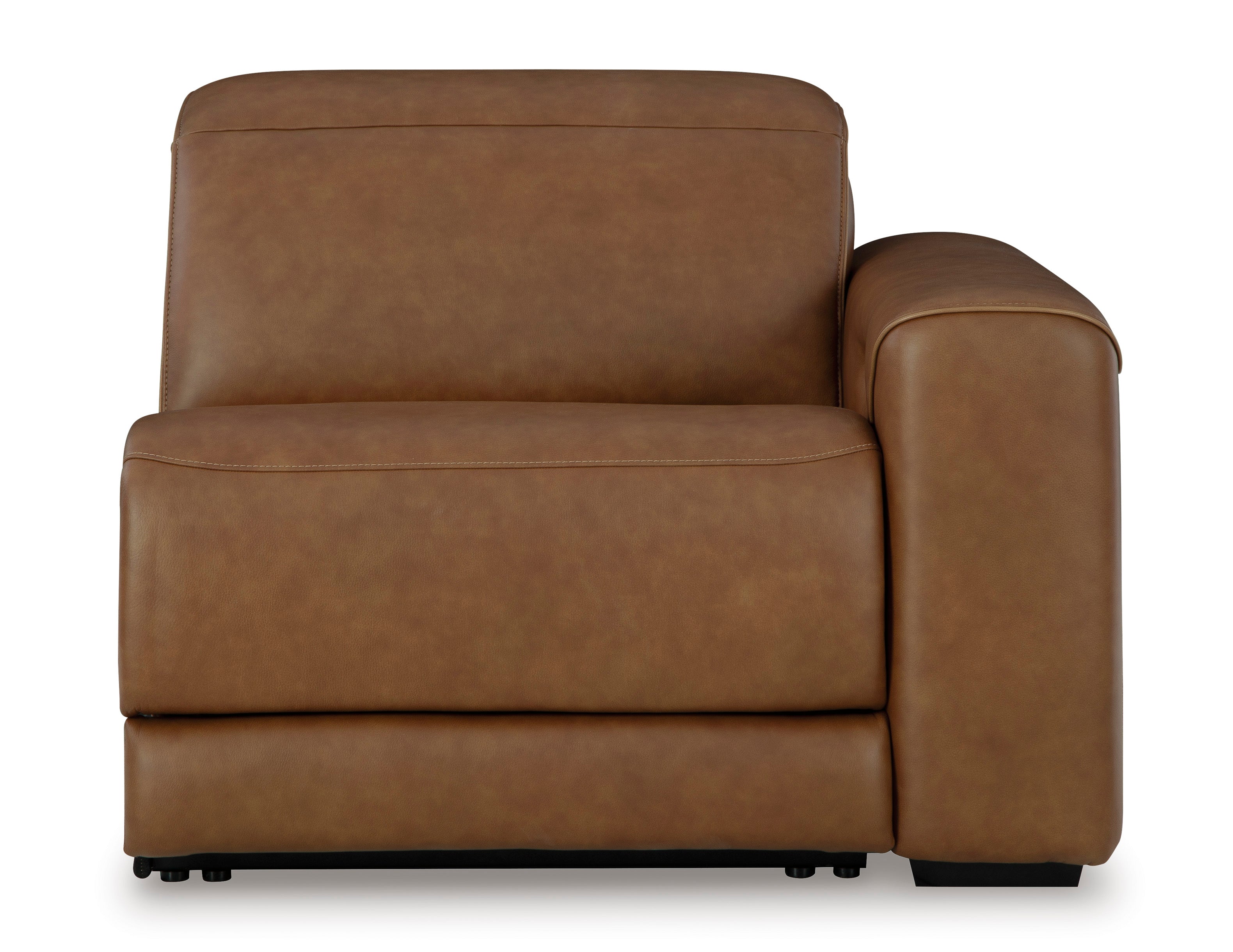 Rally-Up Caramel 6-Piece Power Reclining Sectional w/Console