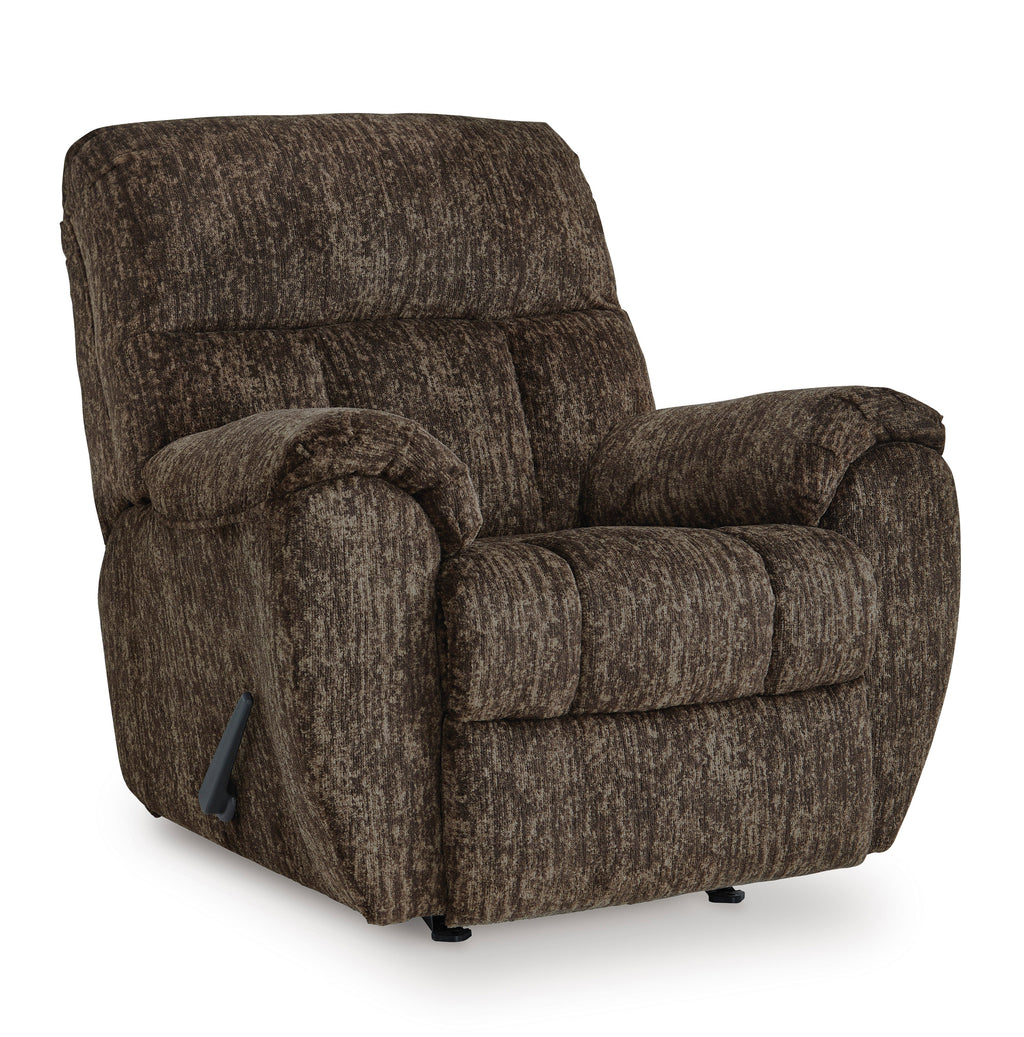 Rampant Chocolate Manual Rocker Recliner