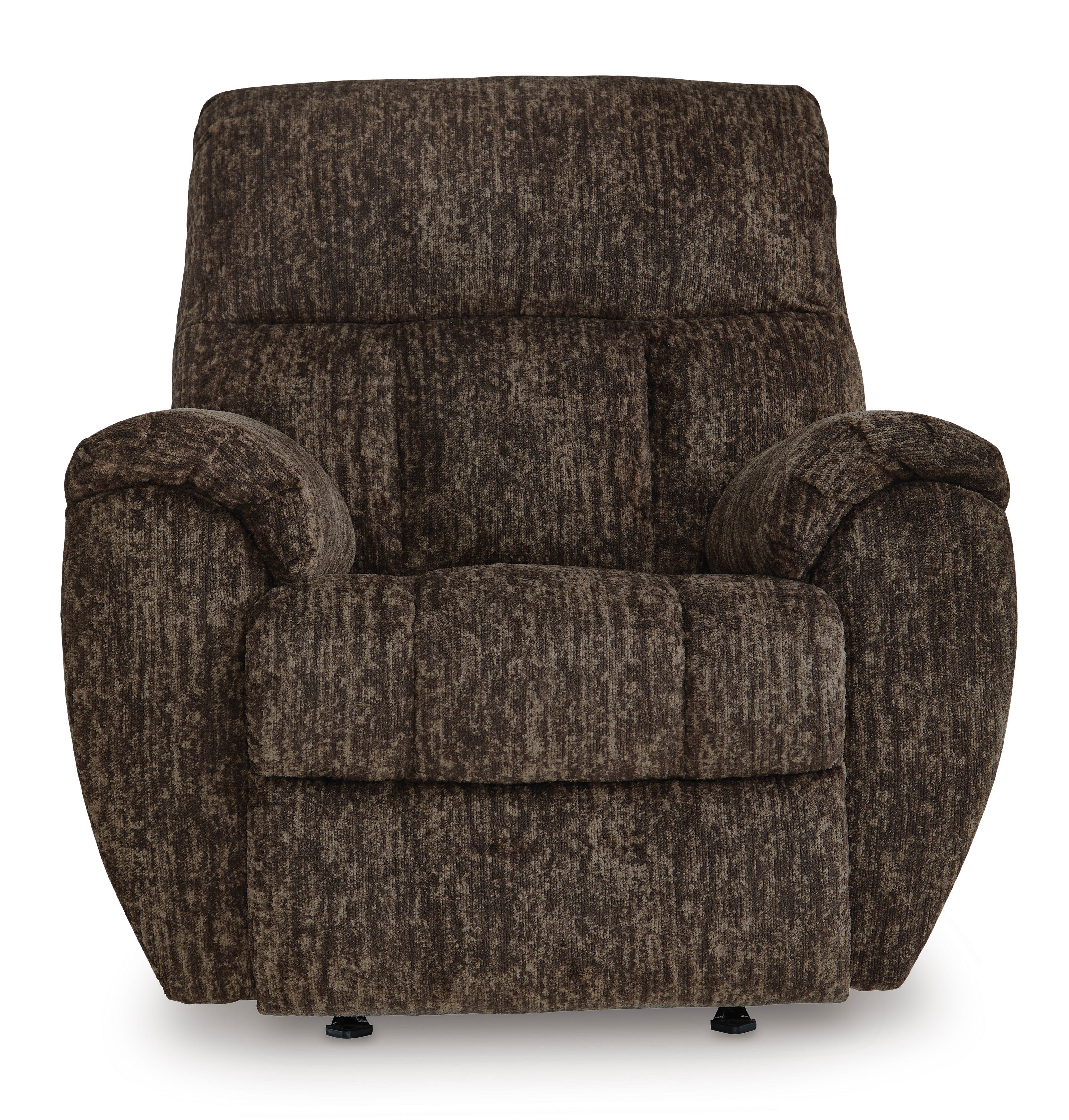 Rampant Chocolate Manual Rocker Recliner
