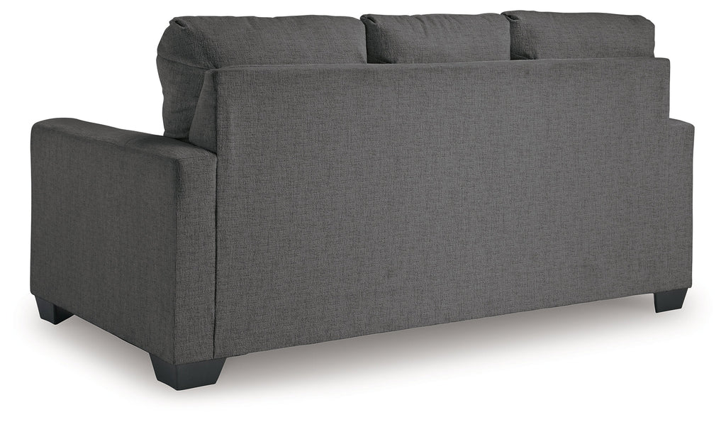 Rannis Pewter Full Sofa Sleeper and Recliner