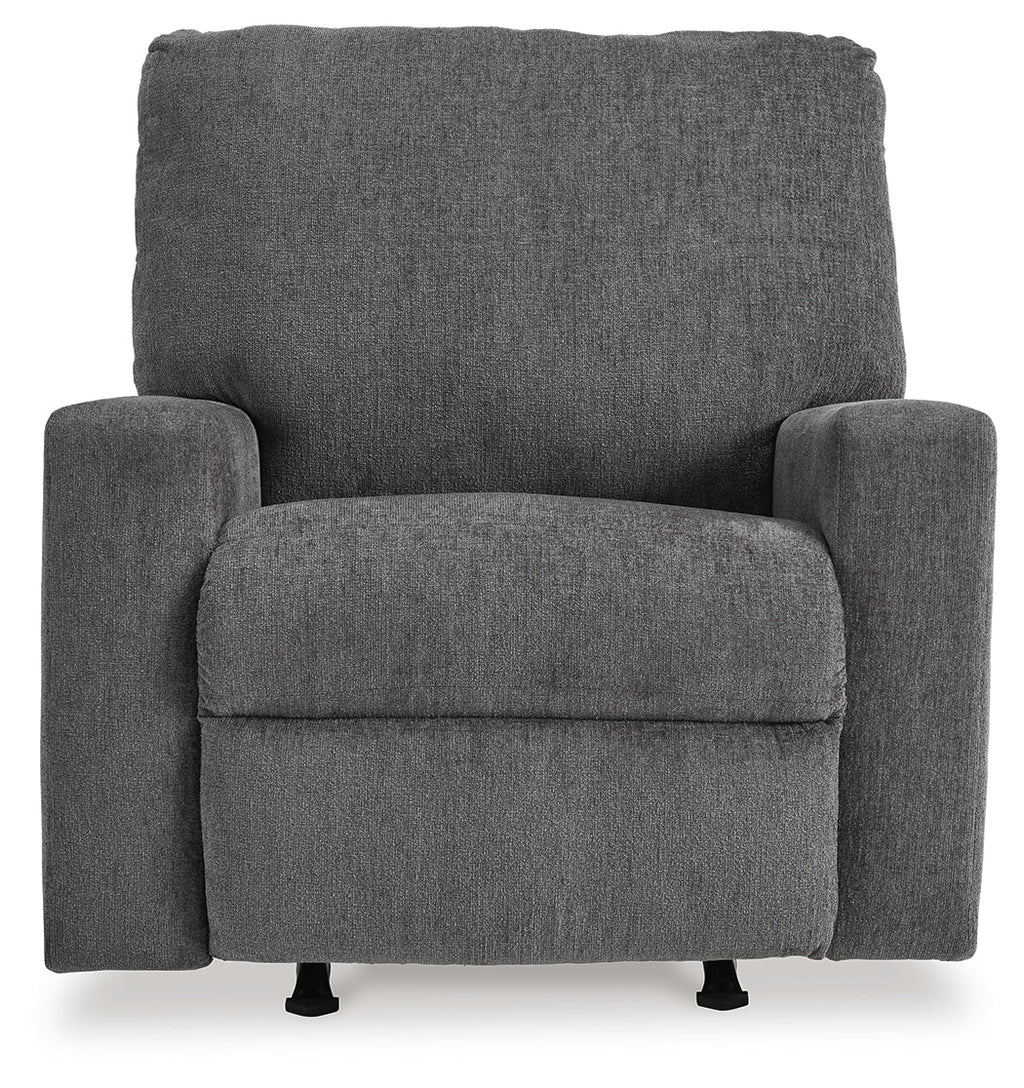 Rannis Pewter Twin Sofa Sleeper & Recliner
