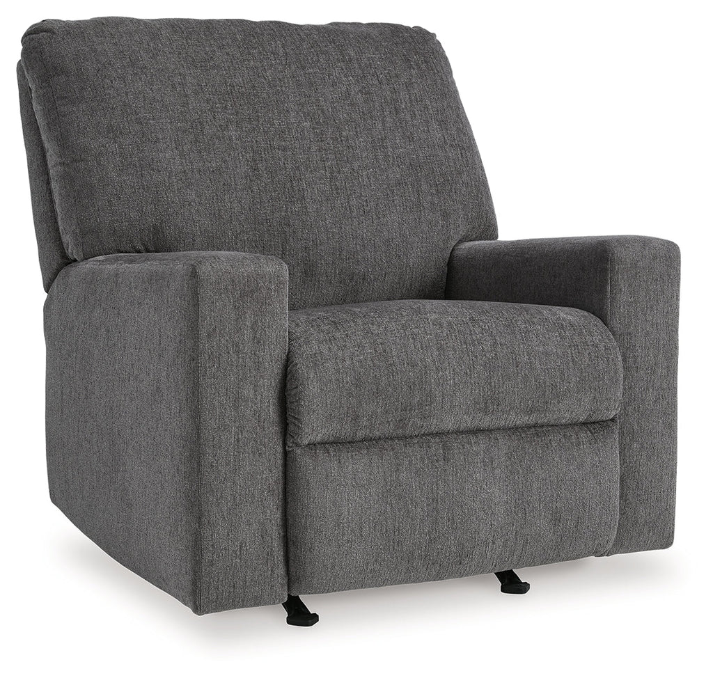 Rannis Pewter Twin Sofa Sleeper & Recliner