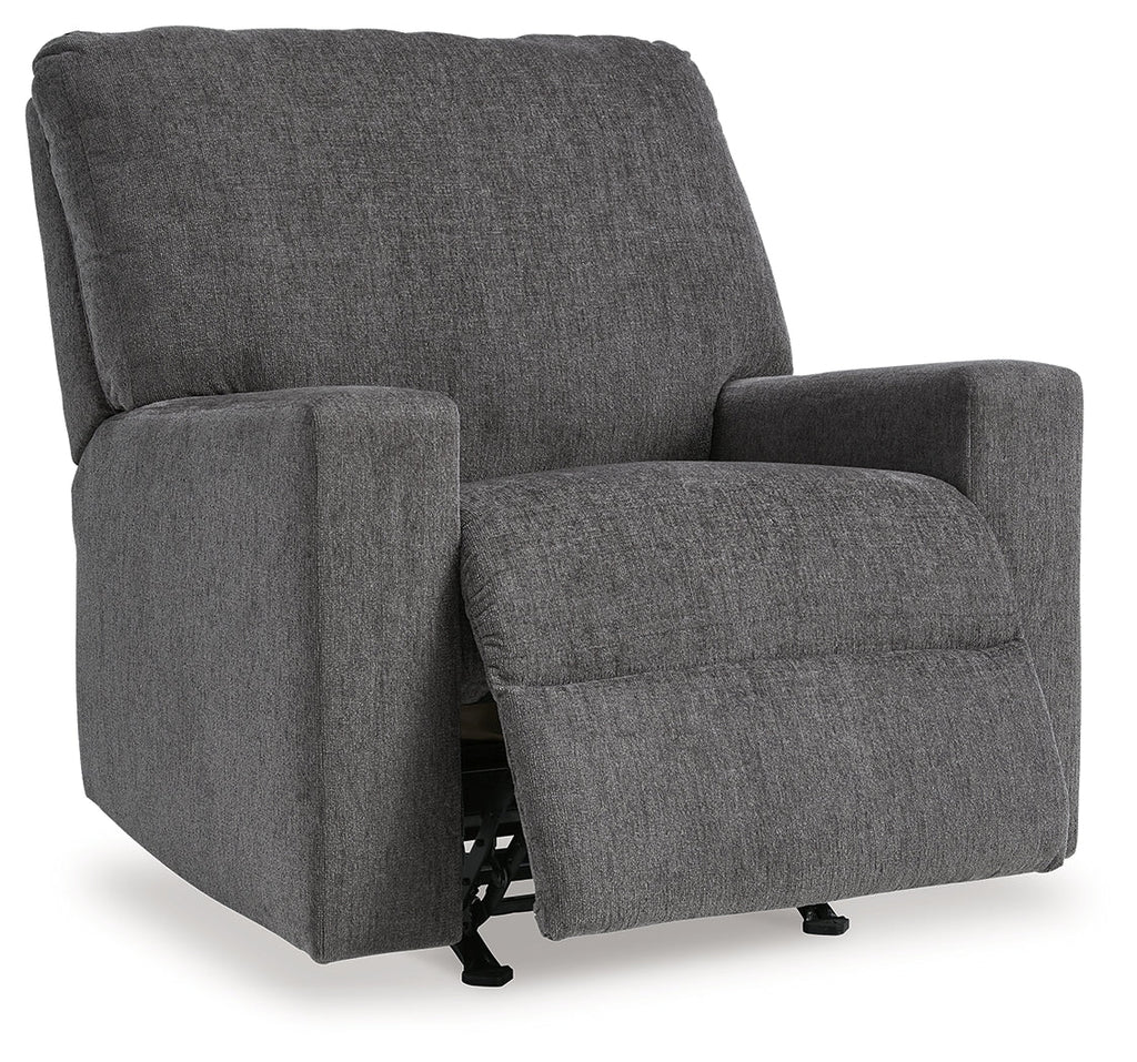 Rannis Pewter Twin Sofa Sleeper & Recliner