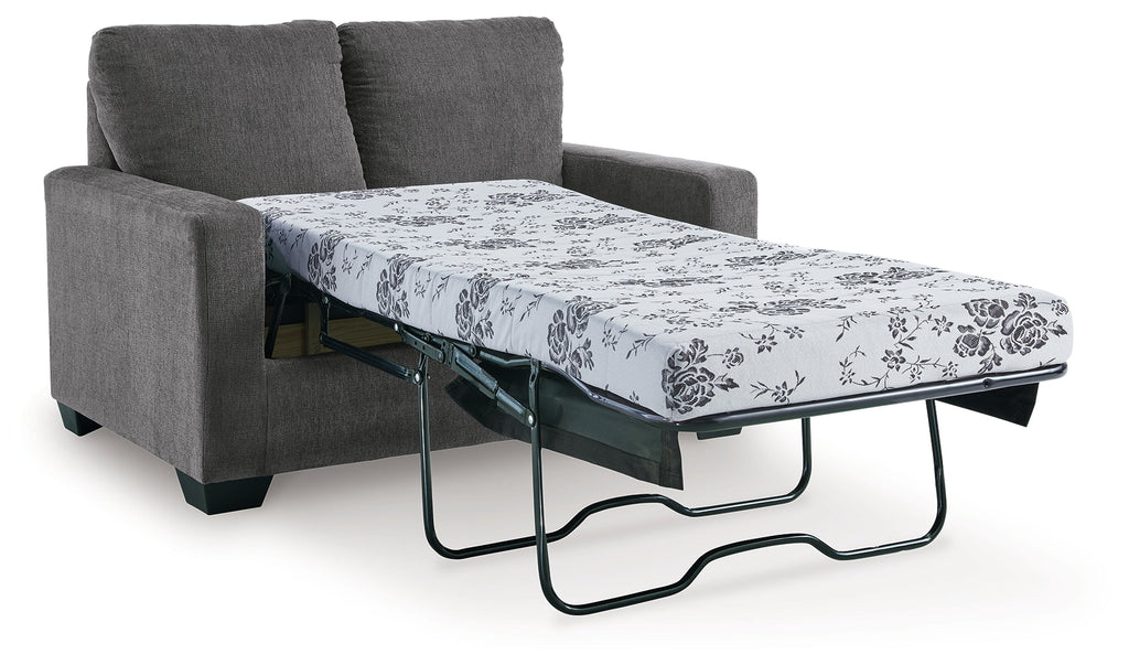 Rannis Pewter Twin Sofa Sleeper & Recliner