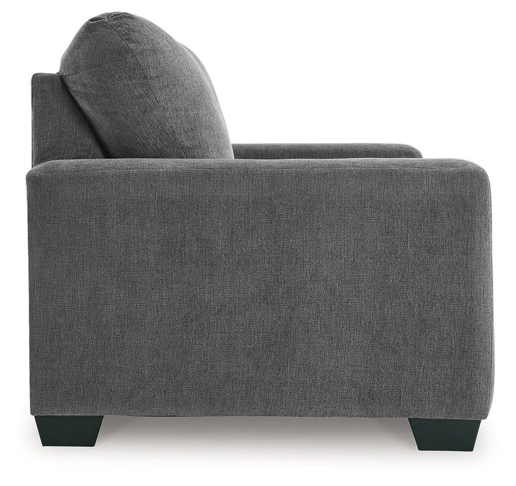 Rannis Pewter Twin Sofa Sleeper & Recliner