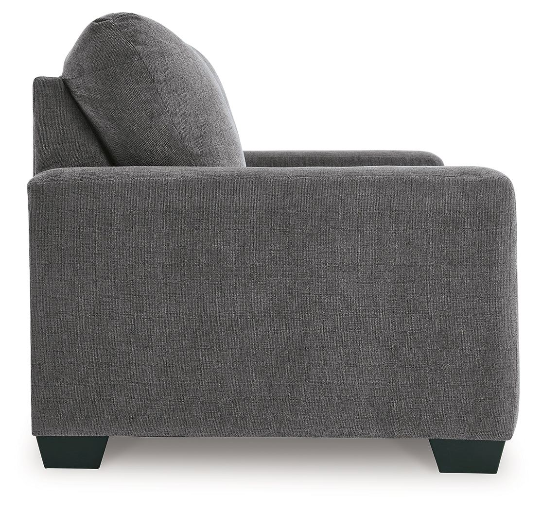 Rannis Pewter Twin Sofa Sleeper & Recliner