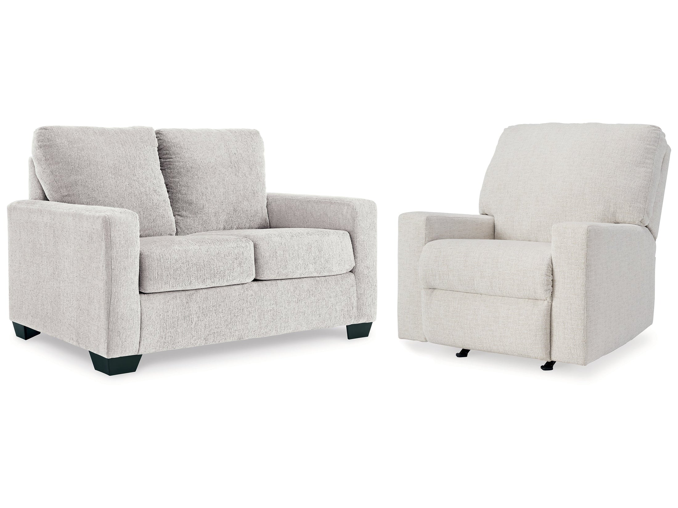 Rannis Snow Twin Sofa Sleeper & Recliner