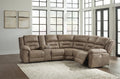 Ravenel Fossil 3-Piece Power Reclining Sectional - RAF Console