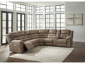 Ravenel Fossil 4pc Power Reclining Sectional