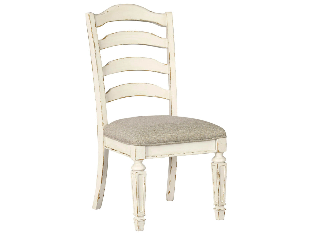 Realyn Chipped White Dining Room Set / 5pc