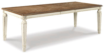 Realyn Dining Table w/ Extension Leaf