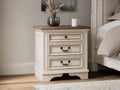 Realyn Nightstand w/ Three Drawer
