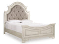 Realyn Queen Upholstered Panel Bed
