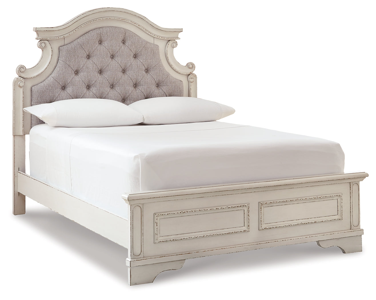 Realyn Full Panel Bedroom Set, Two-Tone
