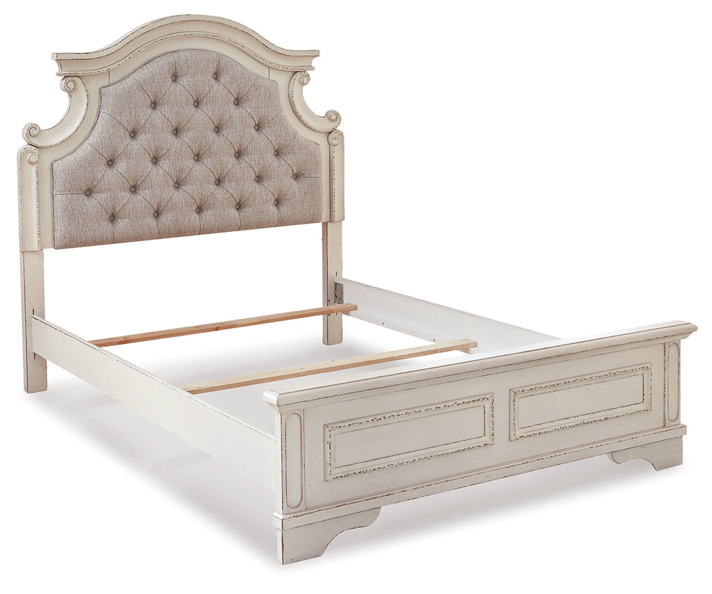 Realyn Full Panel Bedroom Set, Two-Tone