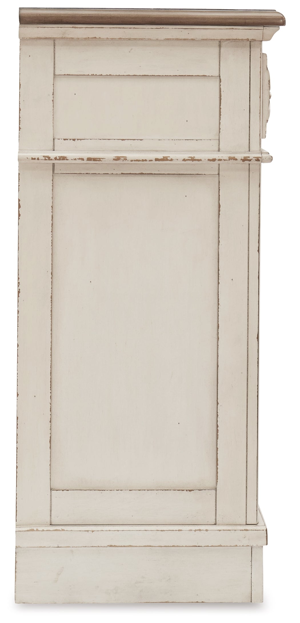 Realyn King Panel Bedroom Set, Two-Tone