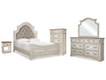 Realyn Queen Panel Bedroom Set, Two-Tone
